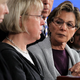Sen. Barbara Boxer (right) with Sen. Patty Murray (D-Wash.)Alex Wong/Getty Images